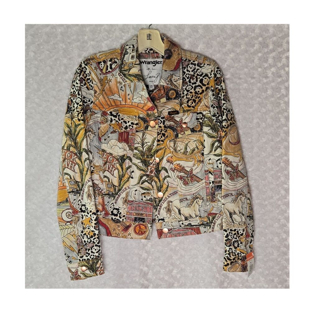 Wrangler x Lainey Wilson Life Of Lainey Trucker Jacket XS